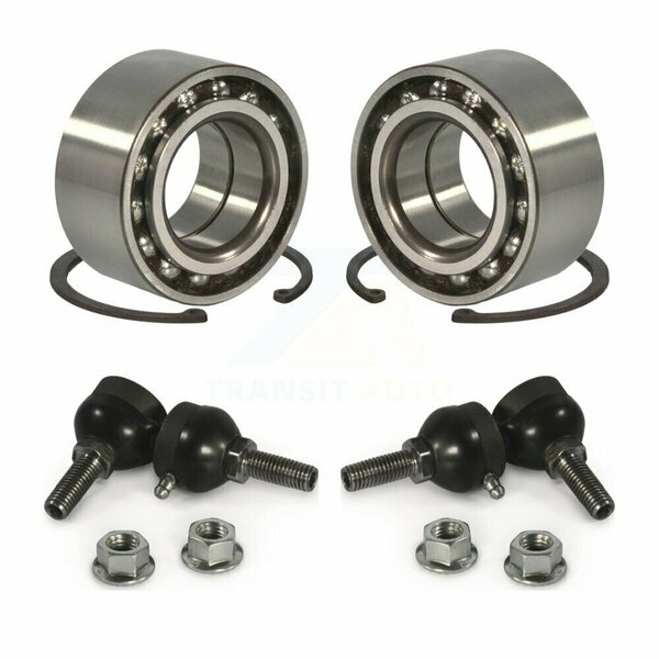 Transit Auto Front Wheel Bearing And Link Kit For 1990-1992 Toyota Corolla K77-100594